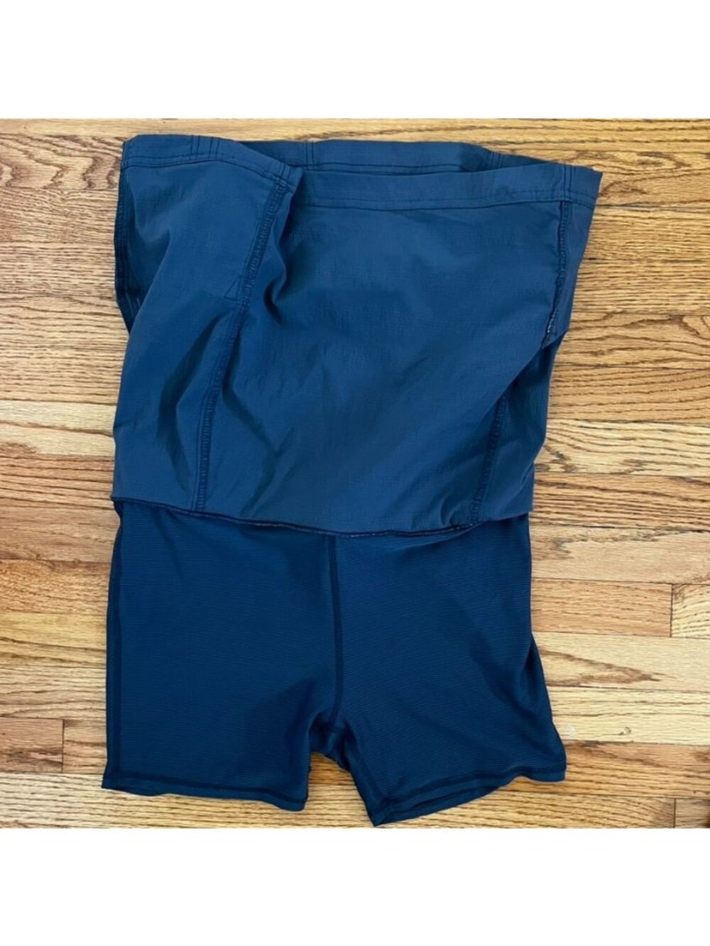 Vtg Athleta Trekkie Skort Black Sz 10 Cargo Zip Pockets Gorpcore Athleisure - Picture 6 of 10
